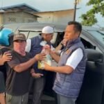 Tebar Kebaikan Berkah Ramadan, Ditkrimsus Polda Sulawesi Barat Bagikan Takjil dan Parcel Sembako