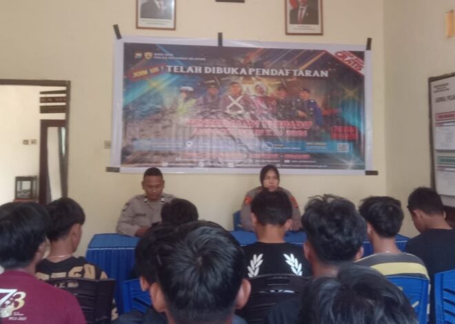 Penerimaan Polri 2026 Resmi Dibuka, Polres Luwu Gencarkan Sosialisasi hingga Sekolah di Lamasi