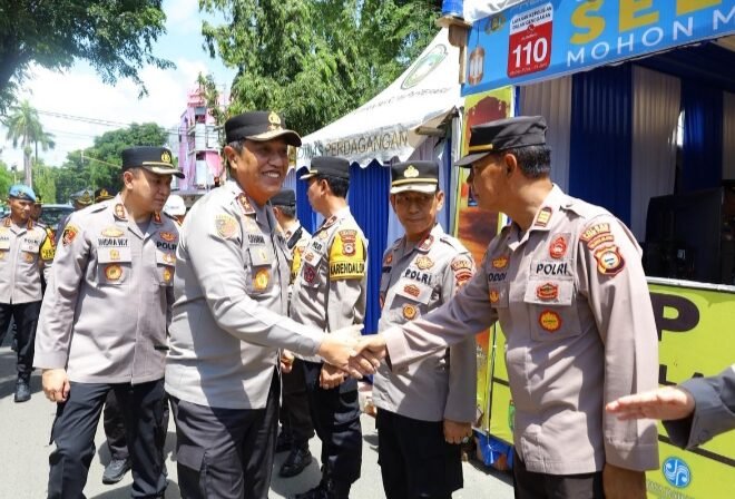Jelang Lebaran Idul Fitri, Kapolda Sulsel Cek Langsung Pos Pam dan Pos Yan di Sejumlah Wilayah
