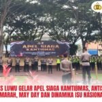Polres Luwu Gelar Apel Siaga Kamtibmas, Antisipasi AMARAH, May Day dan Dinamika Isu Nasional