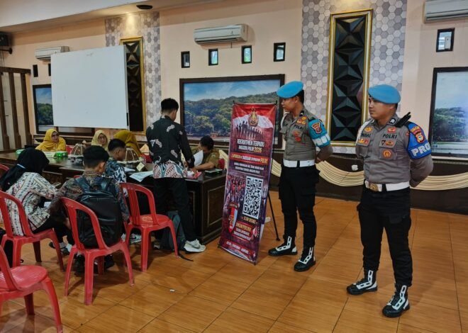 ‎Propam Polres Pinrang Sosialisasikan QR Code Yanduan, Perkuat Pengawasan Rekrutmen Polri 2026