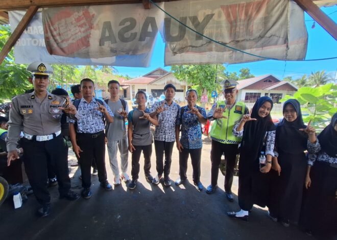 Kerjasama Ditlantas Polda Sulbar dan Guru Budayakan Tertib Keselamatan di Kalangan Pelajar