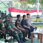 ‎Kapolres Pinrang Hadiri Kunjungan Kerja Pangdam XIV/Hasanuddin di Yonif 721/Makkasau