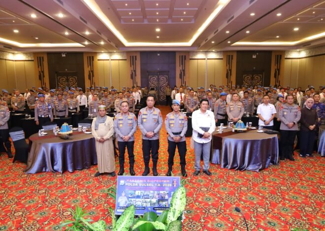 Perkuat Pengawasan Internal, Kapolda Sulsel Buka Rakernis Bidpropam 2026