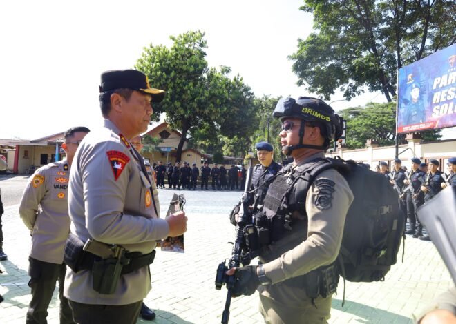 Apel Pemberangkatan Ops Amole 2026, Kapolda Sulsel: Jaga Kehormatan dan Profesionalisme