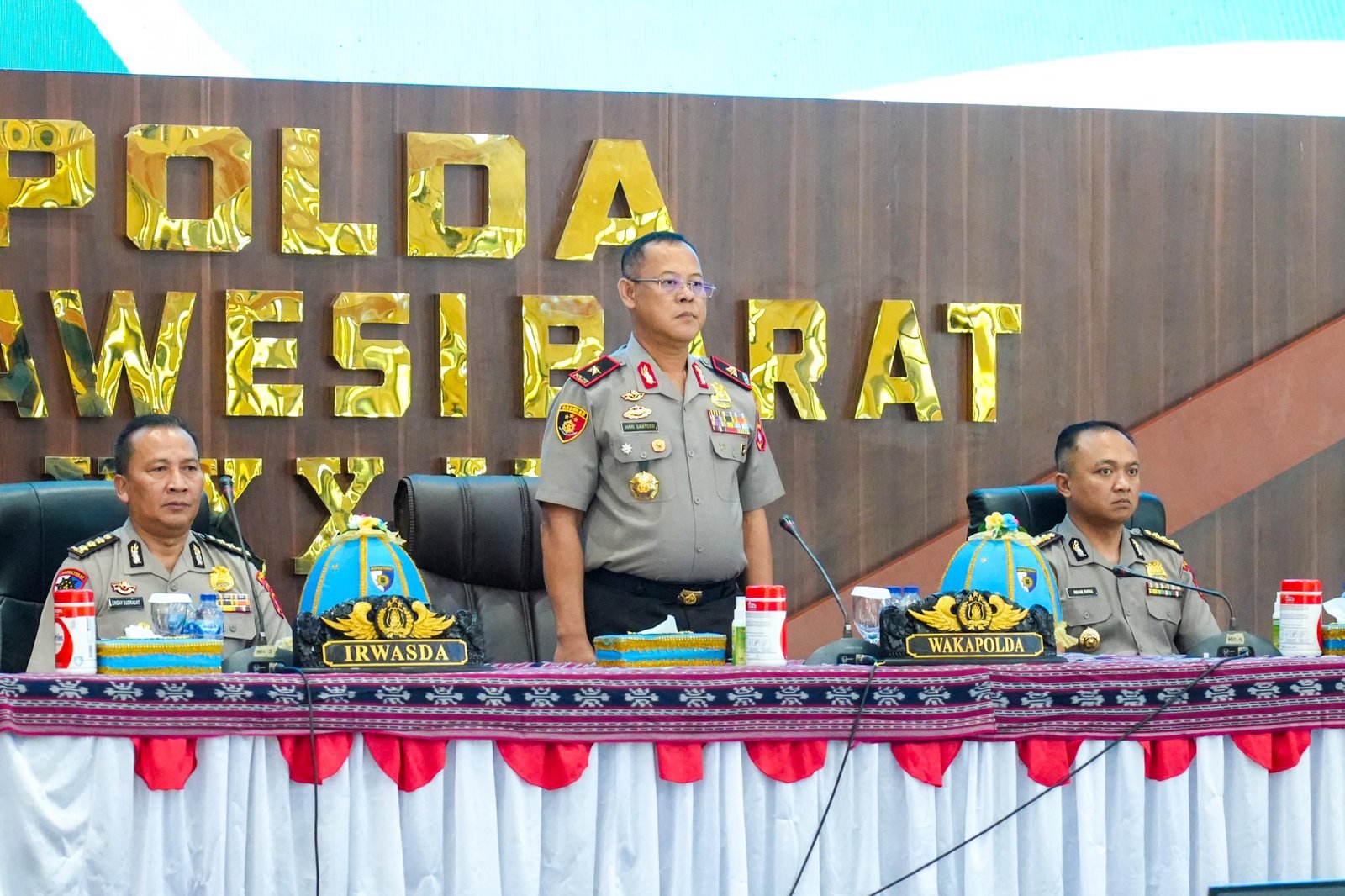 Tutup Taklimat Audit Kinerja, Wakapolda Sulbar Tekankan Perbaikan Perencanaan