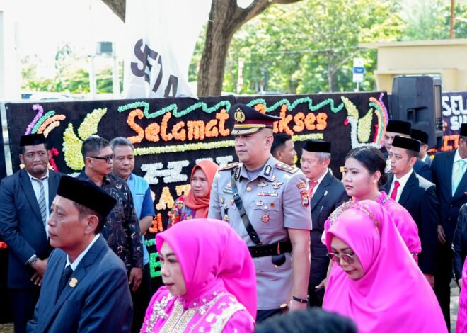 ‎Kapolres Pinrang Hadiri Peringatan HUT ke-66 Kabupaten Pinrang, Berlangsung Khidmat dan Kondusif