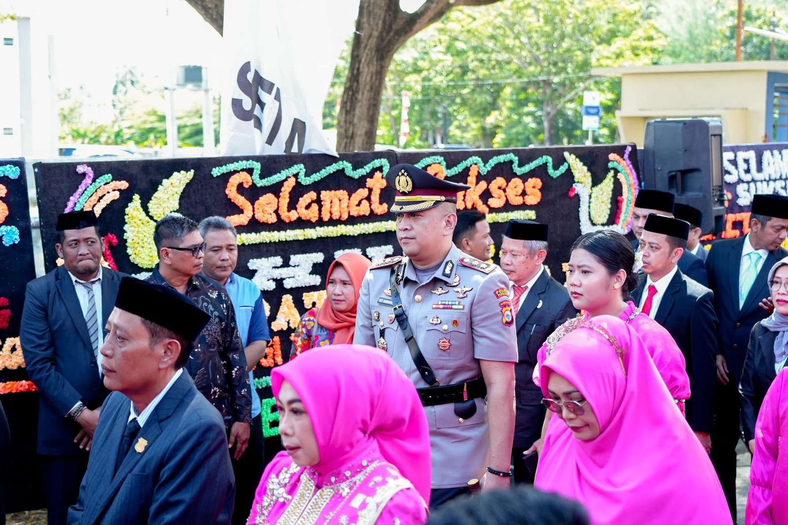 ‎Kapolres Pinrang Hadiri Peringatan HUT ke-66 Kabupaten Pinrang, Berlangsung Khidmat dan Kondusif