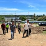 Kapolda Sulbar Cek Persiapan Lokasi Pembangunan Kantor PJR di Lengke