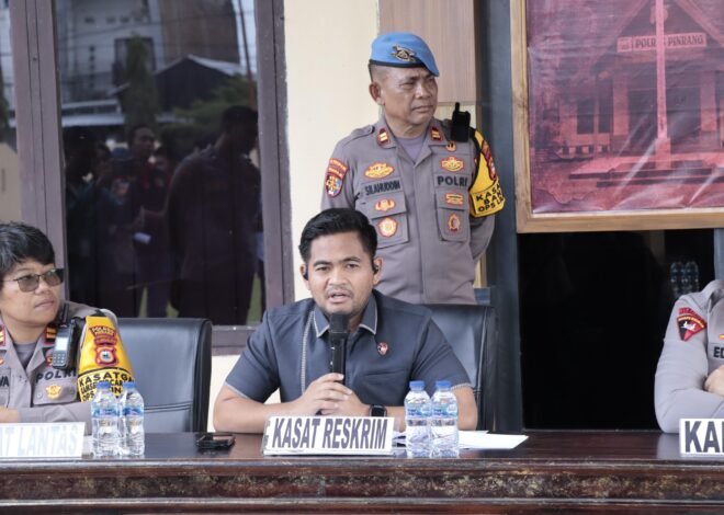 Polres Pinrang Buru Dua Residivis Spesialis Curat Antarprovinsi, Kerugian Capai Rp2 Miliar