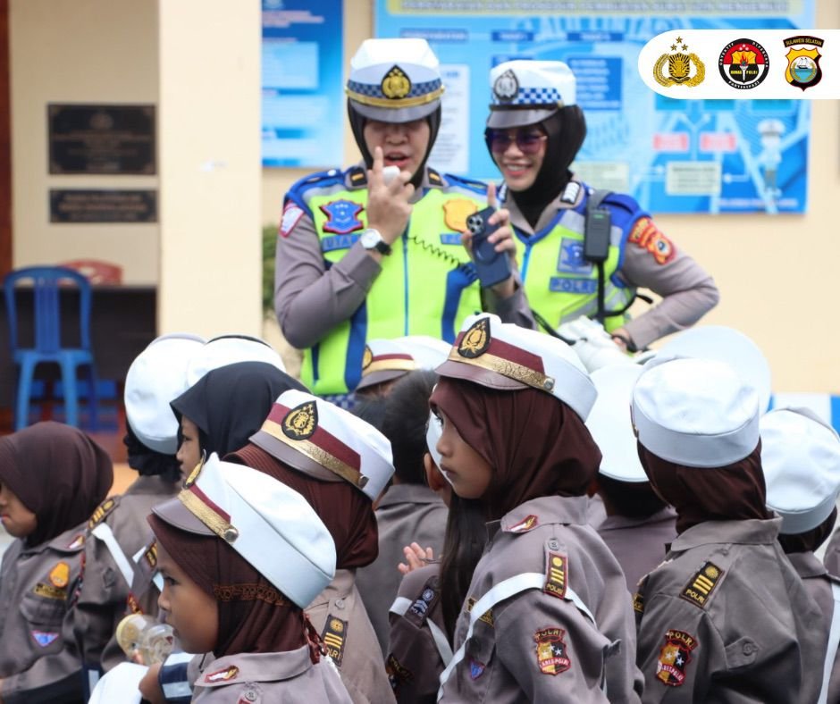 Komitmen AKP Alwi, Satlantas Polres Luwu Hadirkan Polsanak Penuh Edukasi dan Keceriaan