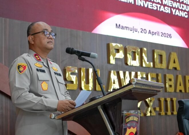 Kapolda Sulbar Pimpin Pelatihan Pra Operasi Sikat Marano 2026: Tekan Kriminalitas, Ciptakan Kamtibmas Kondusif