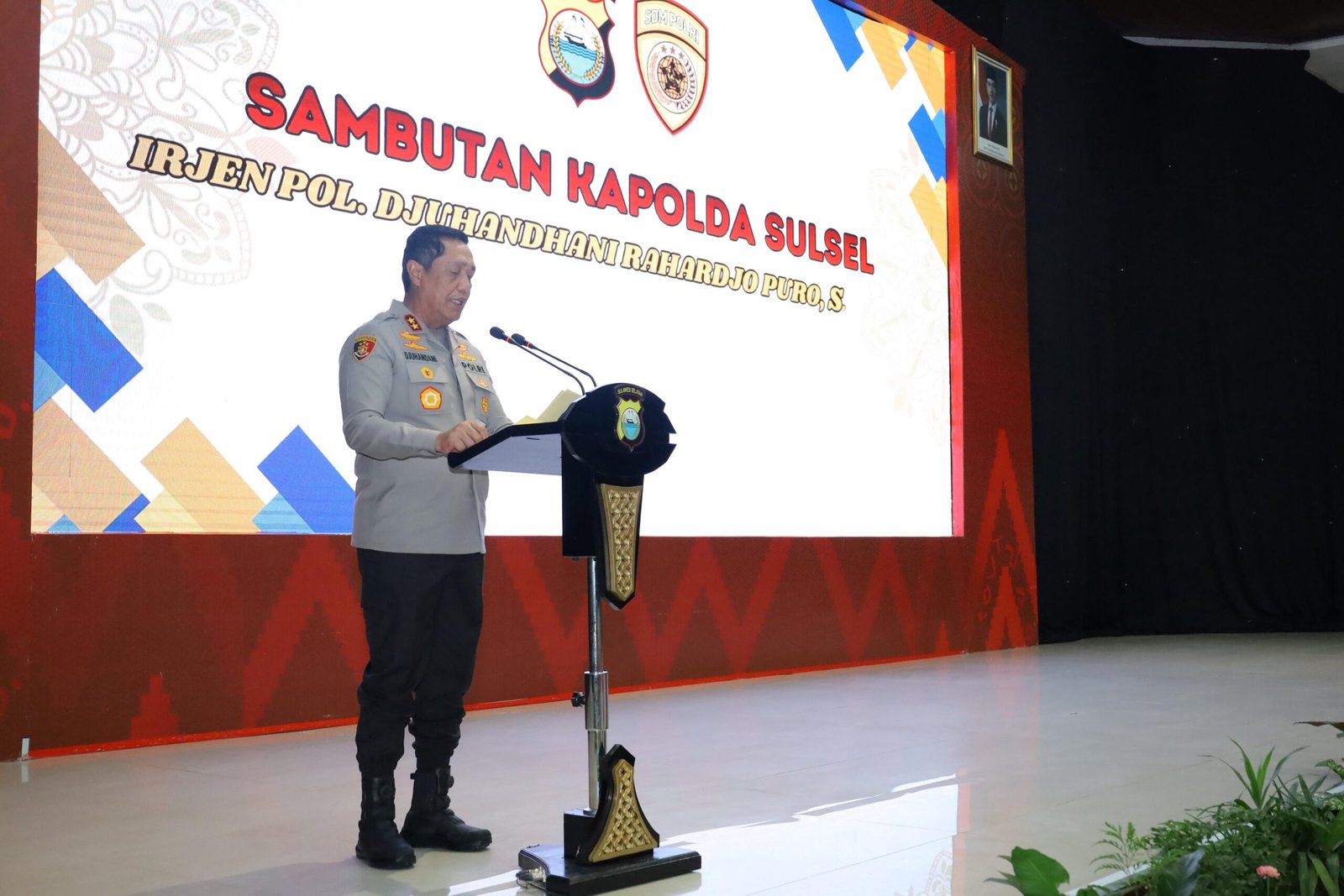 Manasik Haji dan Pelepasan Jamaah Calon Haji Personel Polda Sulsel Tahun 1447 H/2026 M Berlangsung Khidmat