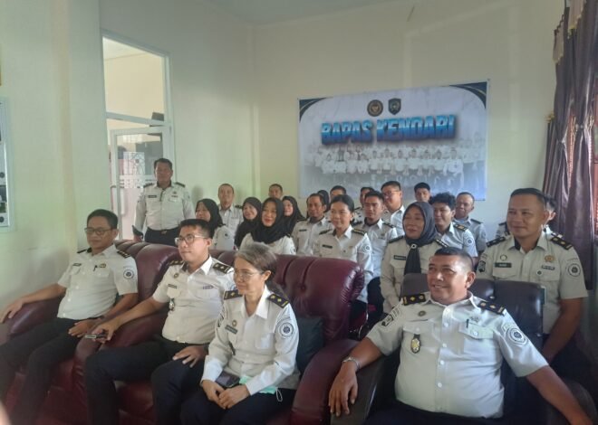 Pegawai Bapas Kendari Ikuti Tasyakuran Hari Bakti Pemasyarakatan ke-62 secara Virtual