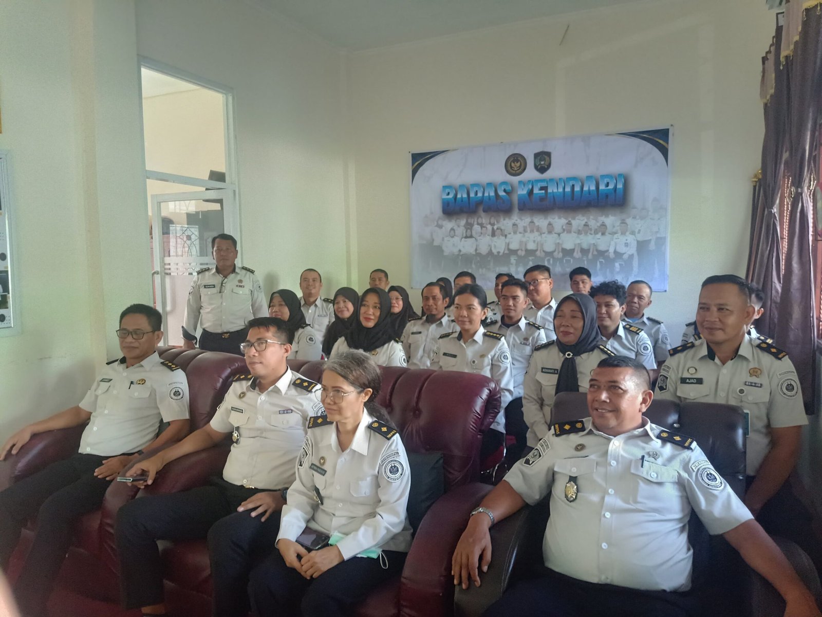 Pegawai Bapas Kendari Ikuti Tasyakuran Hari Bakti Pemasyarakatan ke-62 secara Virtual