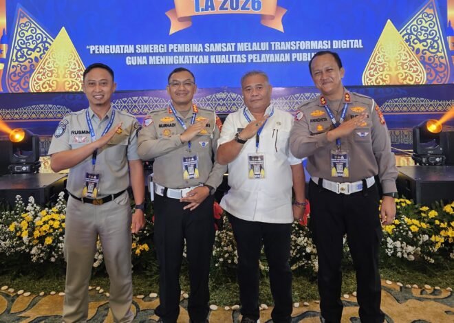 Hadiri Rakor Samsat Nasional di Semarang, Dirlantas Polda Sulbar Komitmen Perkuat Sinergi dan Transformasi Digital