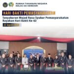 Peringati HBP Ke-62, Kepala Rutan Kelas IIA Kendari Hadiri Tasyakuran di Lapas Kendari