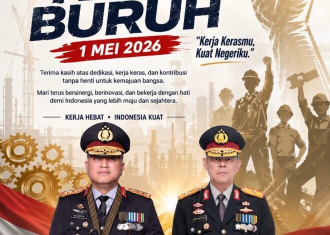 Hari Buruh Nasional, Kapolda Sulbar Apresiasi Peran Buruh sebagai Penggerak Ekonomi dan Pembangunan