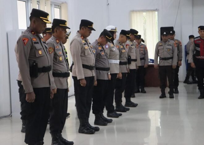 Jaga Kamtibmas Tetap Kondusif, Polres Luwu Konsolidasikan Personel Lewat Apel Siaga May Day