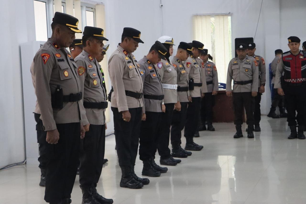 Jaga Kamtibmas Tetap Kondusif, Polres Luwu Konsolidasikan Personel Lewat Apel Siaga May Day