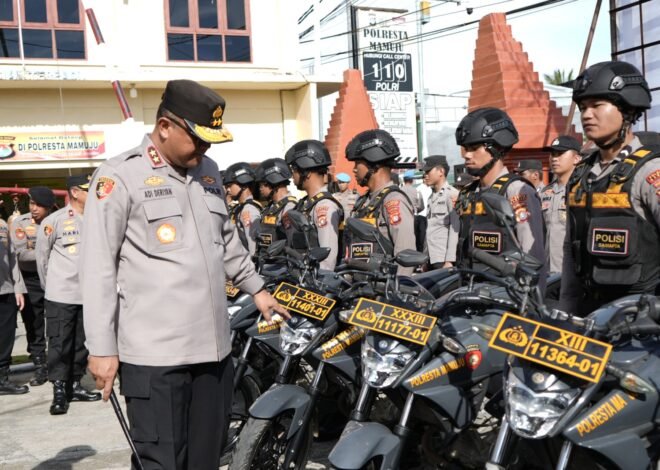 Kapolda Sulbar Kunjungan Kerja Ke Polresta Pastikan Kesiapan Personel Untuk Pelayanan yang Lebih Optimal