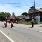 Jaga Keamanan dan Ketertiban, Polantas Polda Sulbar Lakukan Pengaturan dan Edukasi Lalu Lintas Menyeluruh di SD Inpres Auni Kalukku