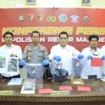 Lewat Konferensi Pers, Polres Majene Beberkan Motif Pembunuhan Lansia di Majene, Berawal dari Perselisihan Utang