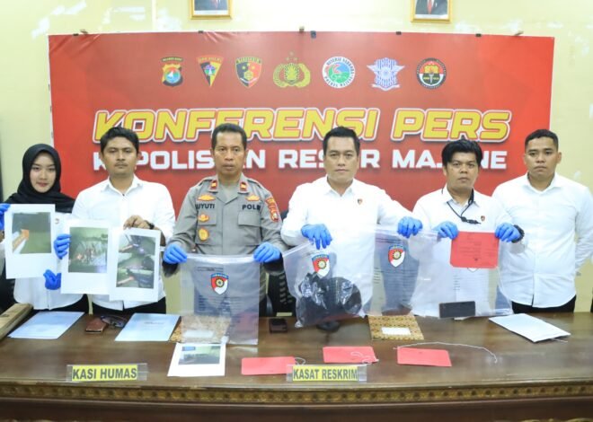Lewat Konferensi Pers, Polres Majene Beberkan Motif Pembunuhan Lansia di Majene, Berawal dari Perselisihan Utang
