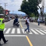 Jaga Keamanan di Jam Sibuk, Ditlantas Polda Sulbar Aktif Berikan Pelayanan dan Edukasi Lalu Lintas di SMA Negeri 1 Kalukku