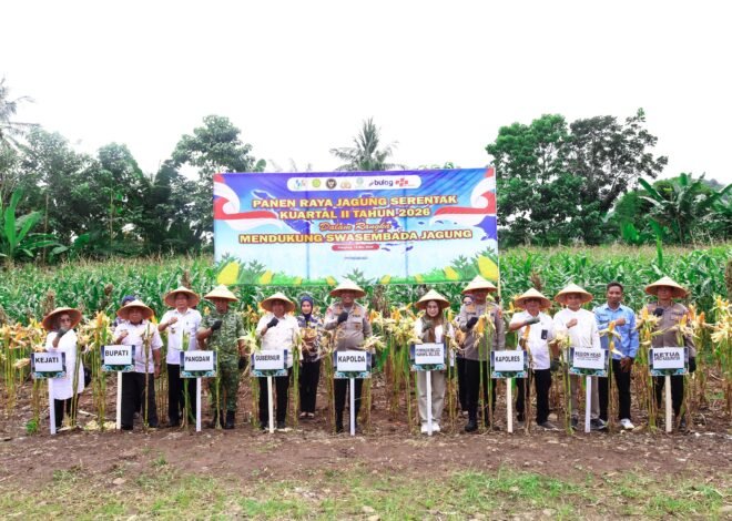 Panen Raya Jagung Serentak Kuartal II Tahun 2026, Kapolda Sulsel Dorong Ketahanan Pangan Nasional di Pangkep