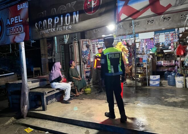 Patroli Malam Ditlantas Polda Sulbar: Hadir di Jalan, Jaga Keamanan dan Ketertiban yang Kondusif