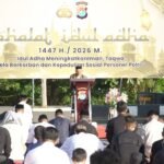 Gema Takbir Idul Adha di Polda Sulbar, Refleksi Semangat Berkorban Kapolda dan Jajaran dalam Ketaatan