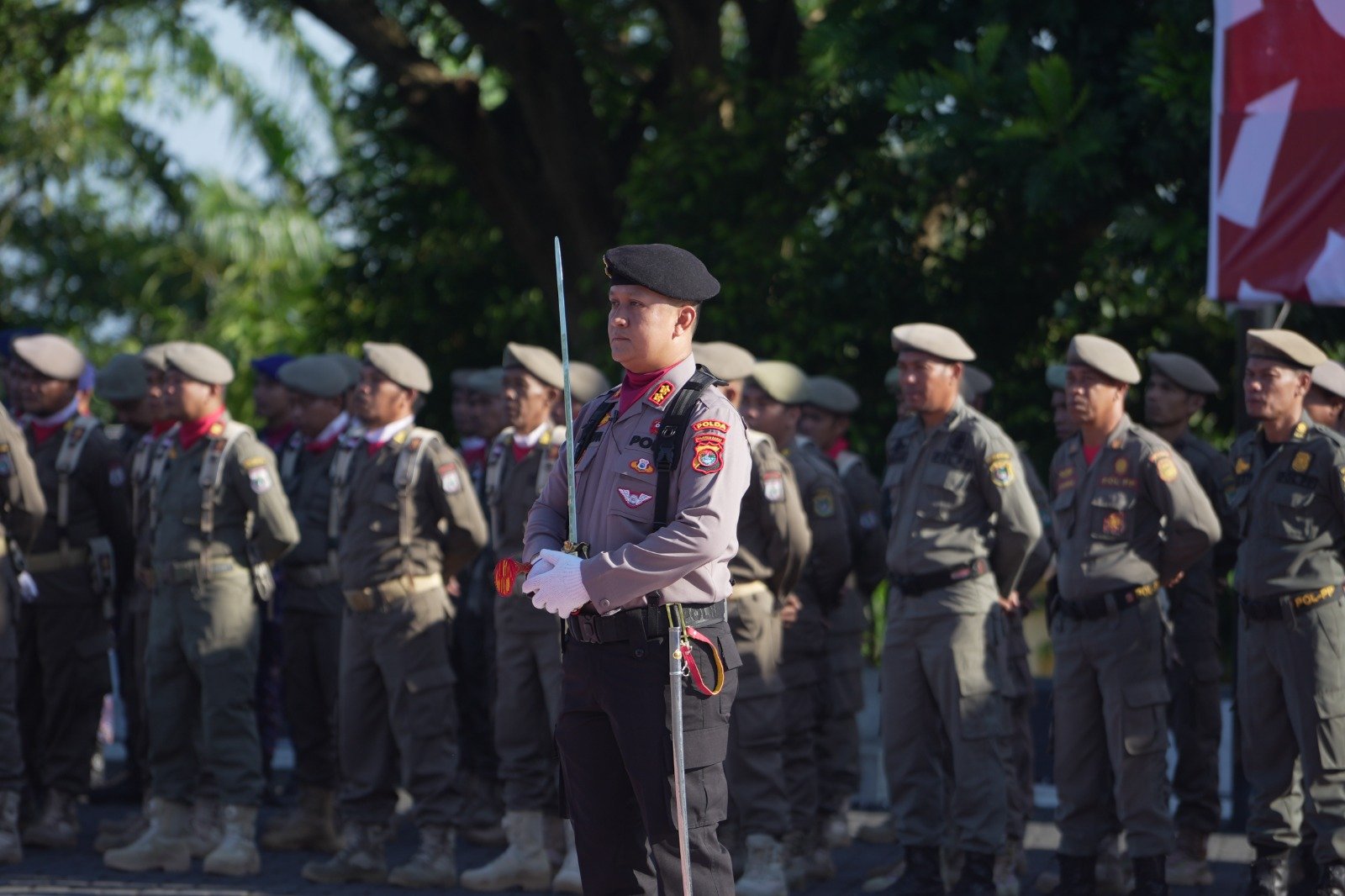 Peringatan Hari Lahir Pancasila di Polda Sulbar, Gubernur: Jadikan Pancasila Ideologi yang Hidup