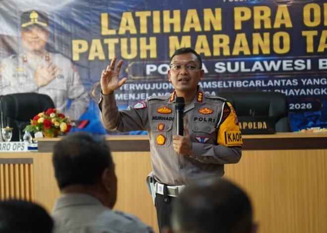 Latpra Ops Patuh Marano 2026, Kapolda Sulbar: Utamakan Inovasi dan Pelayanan, Penegakan Hukum Langkah Terakhir