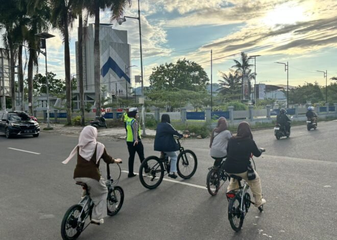 Urai Kemacetan Sore Hari, Ditlantas Polda Sulbar Berikan Pelayanan Terbaik di Tiga Titik Padat Kendaraan