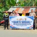 Sambut Hari Bhayangkara ke-80, Ditlantas Polda Sulbar Salurkan Sembako untuk Warga Kurang Mampu di Mamuju