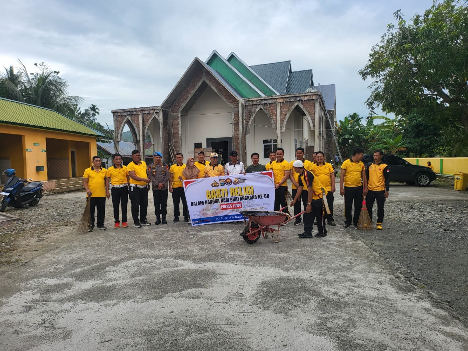 Polres Luwu Gelar Bakti Religi Sambut HUT Bhayangkara Ke-80
