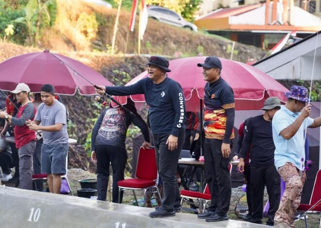 Lomba Mancing Galatama Polda Sulbar Warnai Semarak Hari Bhayangkara ke‑80; Kapolda: Di Sini Kita Melatih Kesabaran