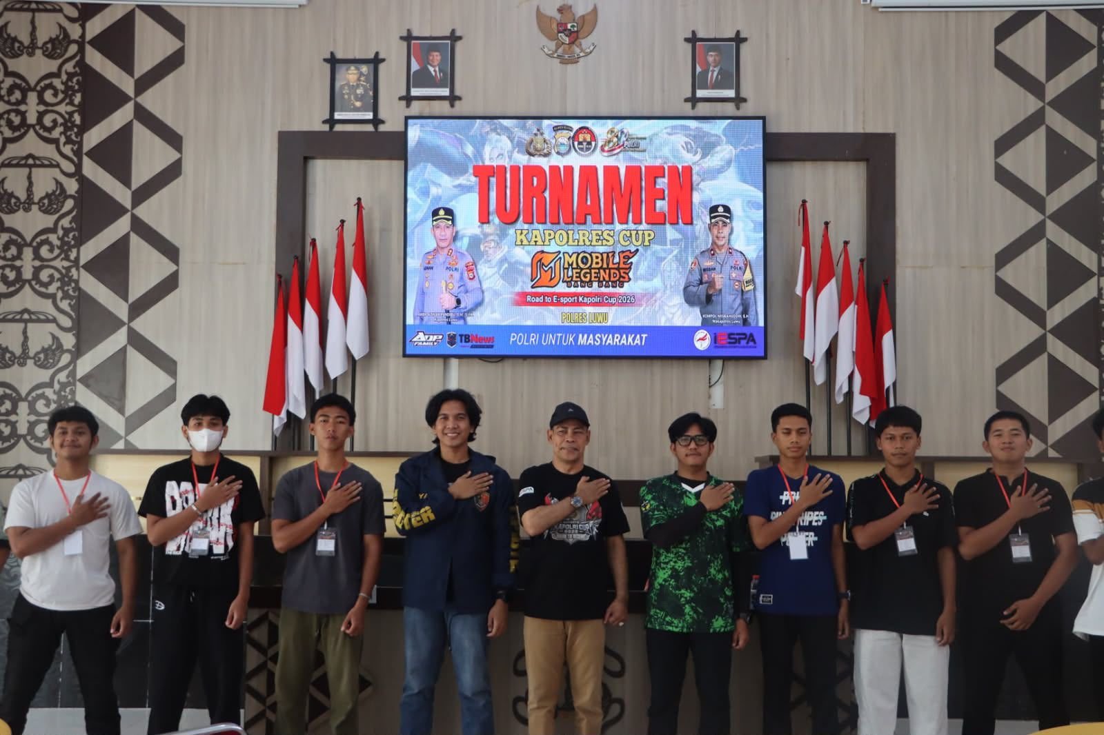 Duel Sengit Mobile Legends Warnai Kapolres Cup 2026, Tiga Tim Terbaik Wakili Luwu ke Polda Sulsel