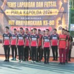 Wakapolda Sulbar Buka Turnamen Tenis Lapangan dan Futsal: Pererat Kebersamaan dalam Semarak Hari Bhayangkara ke‑80