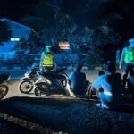 Patroli Blue Light, Ditlantas Polda Sulbar Terus Menyapa dan Berikan Rasa Aman Saat Malam Hari