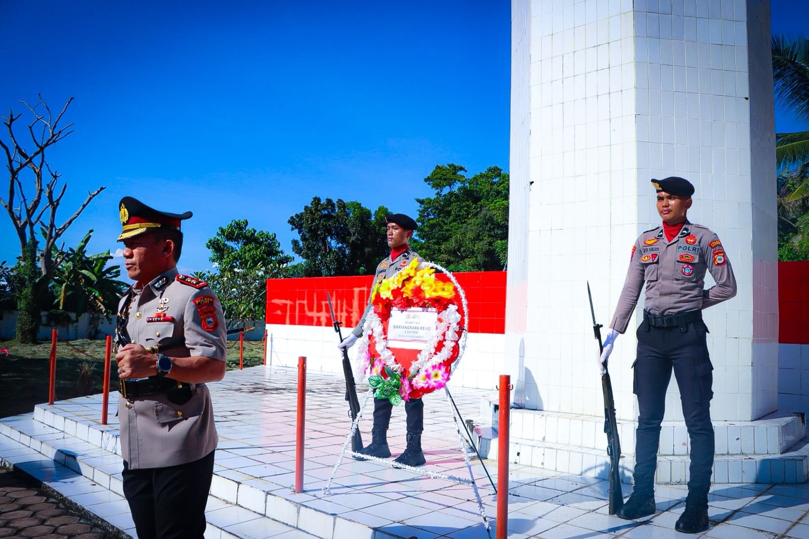 Mengenang Jasa Pahlawan, Polres Luwu Teguhkan Semangat Pengabdian Menyambut Hari Bhayangkara ke-80