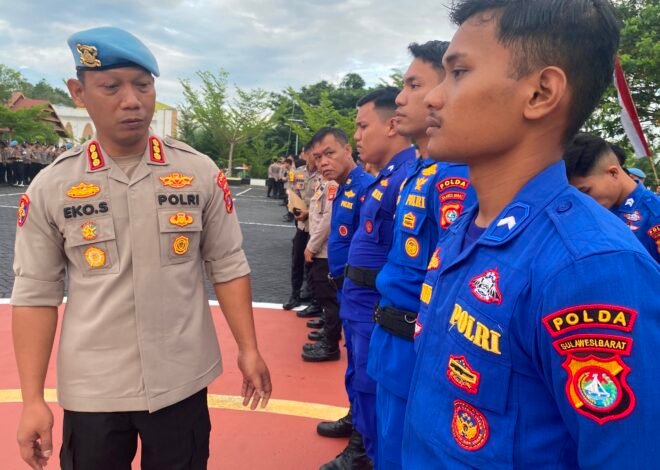 Jelang Puncak Hari Bhayangkara ke‑80, Bid Propam Polda Sulbar Pastikan Penampilan dan Kedisiplinan Personel Tetap Prima