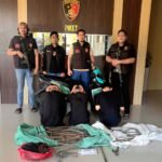 Respon Cepat, Tim Resmob Jatanras Polda Sulbar Tangkap 3 Pelaku Pencurian Tembaga Menara PLN