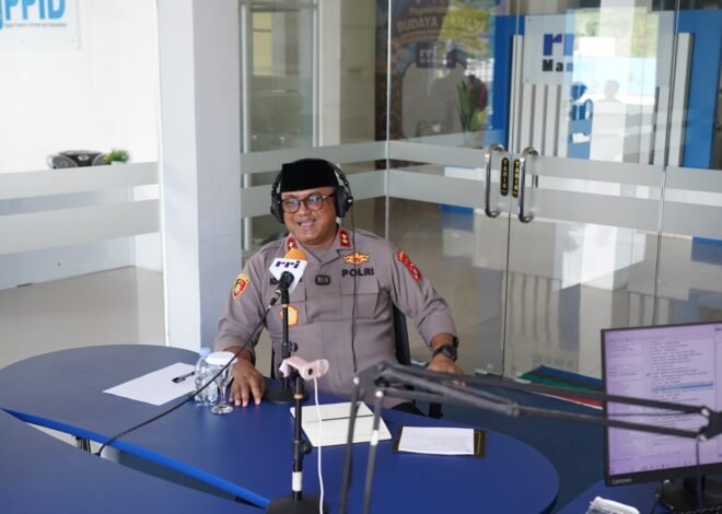 Dialog Interaktif Halo Sulbar Bersama RRI: Kapolda Sulbar Buka‑bukaan soal Pengabdian, Capaian, Tantangan dan Harapan di Usia Bhayangkara ke‑80