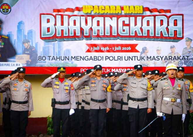 Delapan Dekade Mengabdi, Polres Luwu Teguhkan Komitmen “Polri untuk Masyarakat” pada Peringatan Hari Bhayangkara ke-80