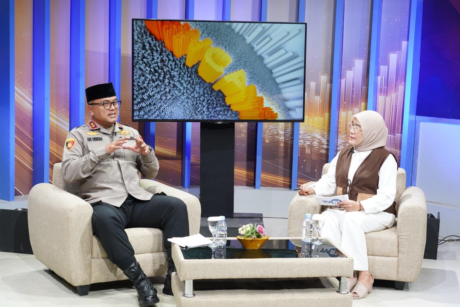 Bincang Malaqbi Bersama TVRI Sulbar, Kapolda Sulbar Kupas Tuntas Peran, Tantangan, dan Komitmen Polri 