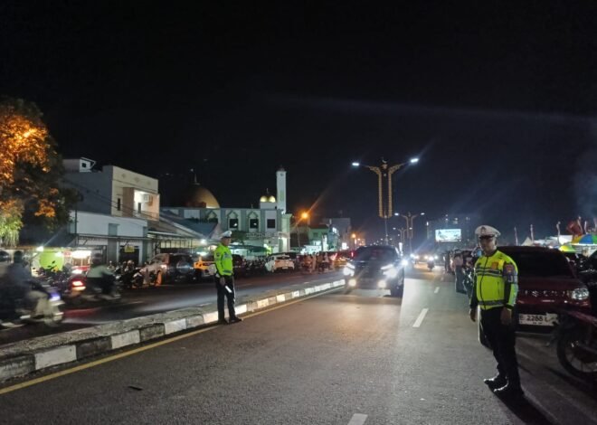 Antisipasi Macet Panjang di Lokasi Festival Rakyat Nusantara, Ditlantas Polda Sulbar Maksimalkan Pengaturan Arus Lalu Lintas