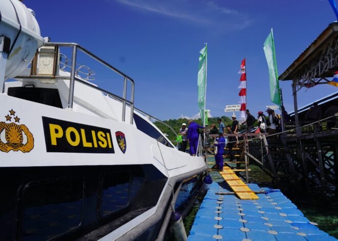 Patroli Keamanan Wisata di Pulau Karampuang, Kapolda Sulbar: Destinasi Kita Sangat Kaya dan Menjanjikan di Masa Depan