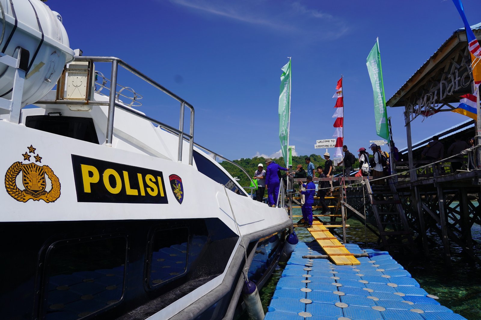 Patroli Keamanan Wisata di Pulau Karampuang, Kapolda Sulbar: Destinasi Kita Sangat Kaya dan Menjanjikan di Masa Depan